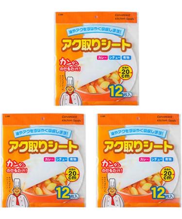 12pcs/Set Grease and Oil Absorbing Blotter Paper for Kitchen Cooking | Quickly Absorb and Removes Greasy Fats On Soups Fried Meals and Pizza Oil Blotting Papers for Face - Buy Online on GoSupps.com