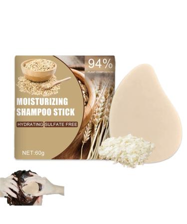 Restoring Shampoo Bar For Dry Hair Regrowth Shampoo Bar For Damaged Hair Promotes Hair Growth Whole Blends Oat Delicacy Softening Shampoo Bar For Fine Hairr (1 pc)