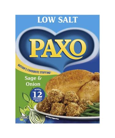 Paxo Low Salt Sage & Onion Stuffing Mix 170g