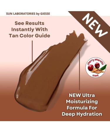 Sun Laboratories Ultra Dark Self Tanning Lotion 32 oz - Organic Extra Dark Self Tanner for Face & Body - Instant Tan Glow - Buy Online on GoSupps.com