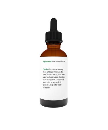 100% Pure & Natural Milk Thistle Oil - Unrefined Cold-Pressed for Detox Skin Hair & Nails - Buy Online on GoSupps.com