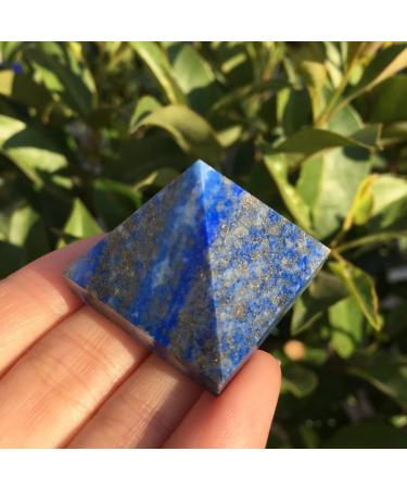 Natural Lapis Lazuli Quartz Crystal Pyramid Natural Stones and Minerals for Gift Suitable for Home Raw Stones and Minerals Stone Mineral Specimen