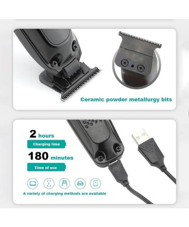 Professional Hair Clipper with LCD Display | Engraved Hair Trimmer for Men | 1400mAh Electric Hair Salon Pusher - Shop Now - Buy Online on GoSupps.com