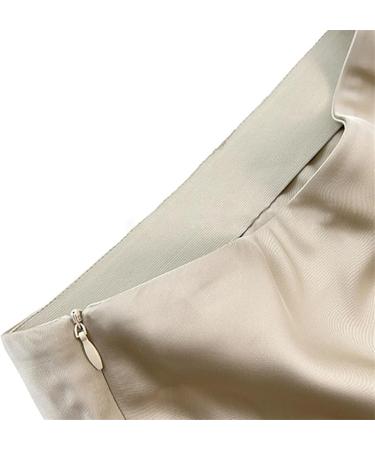 Women s Maxi Skirt - Adjustable Chiffon Winter Swing Bell Skirt | Midi & Fold Design in Beige XXL - Buy Online on GoSupps.com