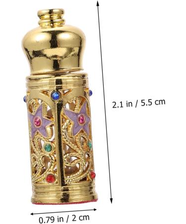 Housoutil Essential Oil Empty Bottle Essence Bottle Essential Oil Perfume Vintage Aromatherapy Bottle Perfume Bottle Spice Container Retro Decor Mini Perfume Spray Glass Travel Lecythus - Buy Online on GoSupps.com