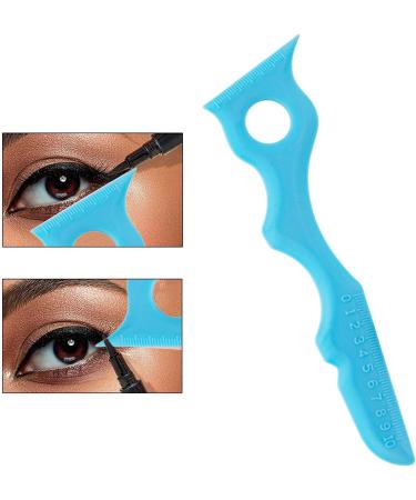 Wing Eyeliner Stencils | Silicone Women Lip Applicator | Reusable Eyebrow Shaping Tool for Beginners Multifunctional Portable Lip Applicator for Women Shakven Blue - Buy Online on GoSupps.com