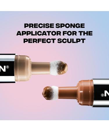 Sacheu Liquide Contour Stay-N Cr me Longue Tenue Maquillage Contour Formule L g re & Modulable V gan et Sans Cruaut Giving Iconic - Buy Online on GoSupps.com