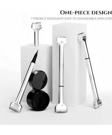 Lower Lash Stamp Kit 2-in-1 Eyelash Stamp Waterproof Sweatproof Lower Eyelash Stamp Reusable Bottom Lash Stamp Quick Makeup Application Tools for Beginners (Black) - Buy Online on GoSupps.com