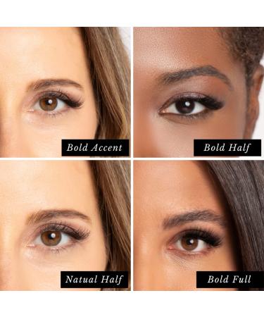 One Two Cosmetics: USA-Made Patented Ultra Lightweight Magnetic Eyelash Set - Natural Half Lash - Buy Online on GoSupps.com