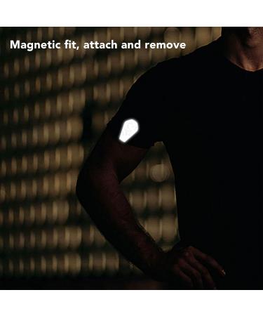 Reflective Stripe Reflective Magnet Clip High Visibility Versatile Convenient for Cycling (Type F) - Buy Online on GoSupps.com