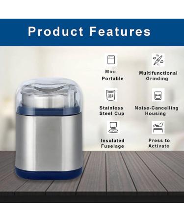 Electric Pill Crusher | Stainless Steel Grinder for Small & Large Pills | Vitamin Tablet Fine Powder Maker - Buy Online on GoSupps.com