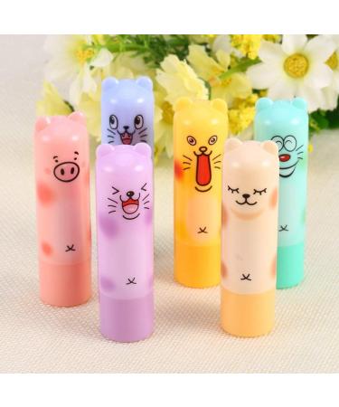Lip Pomade Cute Animal Cartoon Lip Balm Moisturizing Lip Care Cosmetic Lipstick Lip Balmfor Women Men Kids - Buy Online on GoSupps.com