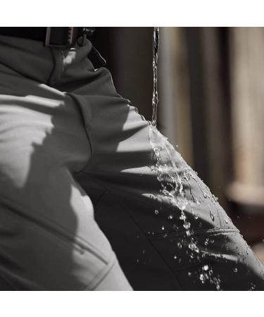 Free Soldier Men's Fleece Lined Outdoor Cargo Hiking Pants - Gray - 34W x 32L - Buy Online on GoSupps.com