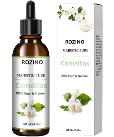 Camelia Oil for Skin - 100ml Aromatherapy Massage Oil | Refreshing & Moisturizing Camellia Flower Essential Oil for Diffusers - Buy Online on GoSupps.com
