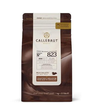 CALLEBAUT Milk Chocolate Callets, 2.2 Pound