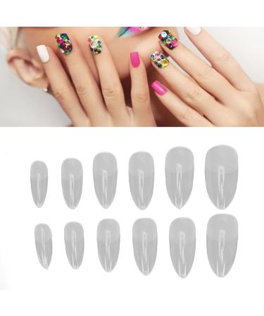 Short Full Cover Fake Nails 600 Pieces Kids False Nails Acrylic Nail Tips with Artificial Fingernail Decoration Suitable for Acrylic Nails Gel Nail Polish Nail Art (11#) - Buy Online on GoSupps.com