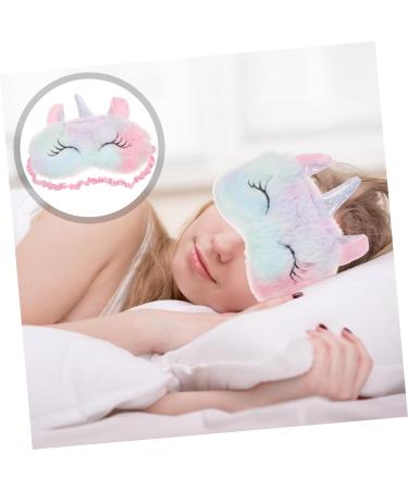 FRCOLOR Cartoon Eye Patch Face Mask for Kids | Unicorn Blindfold Sleep Mask | Cute Pink Eye Cover for Girls - Buy Online on GoSupps.com
