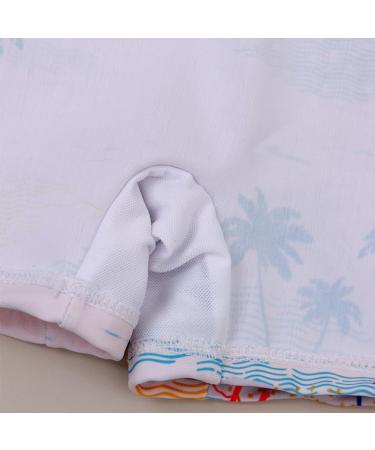 Baby Boy Swimsuit Rash Guard One Piece Beach Swimwear Shark Print Shorts 18-24 Months - Beige - Buy Online on GoSupps.com