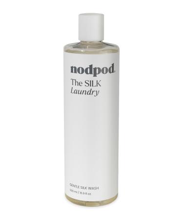 Nodpod Silk Wash - Gentle Silk Detergent For Your Delicates - Hypoallergenic Formulated pH-Balanced Liquid Soap Free From Harsh Chemicals Fragrance-Free 500ml / 16.9 fl oz