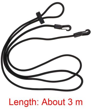 3m Adjustable Riding Neck Stretcher Headcollar - Black | Horse Training Aid - Buy Online on GoSupps.com