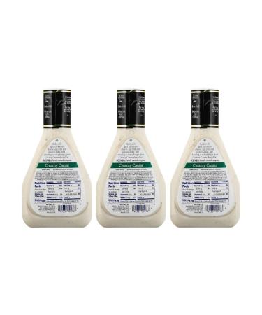 Ken's Steakhouse Creamy Caesar Dressing 16 Fl. Oz. - Pack of 3 Bottles - Buy Online on GoSupps.com