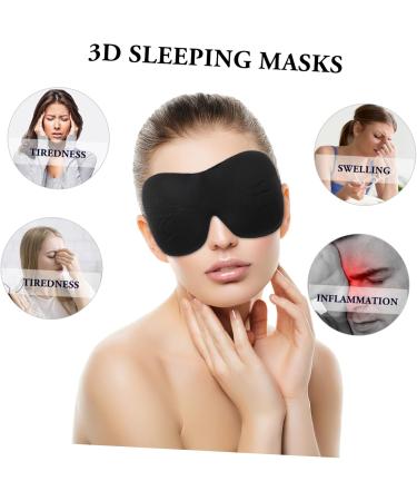 Buy Gatuida 6 Pcs 3D Sleep Masks - Silk Eye Masks for Adults | Comfortable Blindfolds for Sleeping & Travel | Eye Protection - Buy Online on GoSupps.com