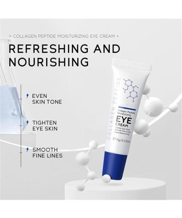 Firming and Smoothing Fine Lines Polypeptide Lifting Eye Cream Natural Moisturizing Eye Cream Can Reduce Puffiness Under-Eye Bags Dark Circles and Wrinkles - Buy Online on GoSupps.com