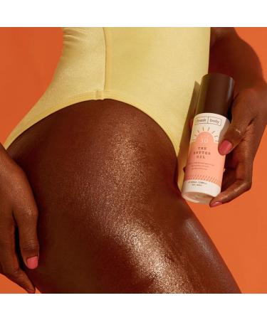 Frank Body SPF30 The Better Oil | Vegan & Cruelty-Free Nourishing Body Oil with Gold Shimmer | Jojoba & Almond Oil for Natural Glow (3.38 fl oz - Buy Online on GoSupps.com