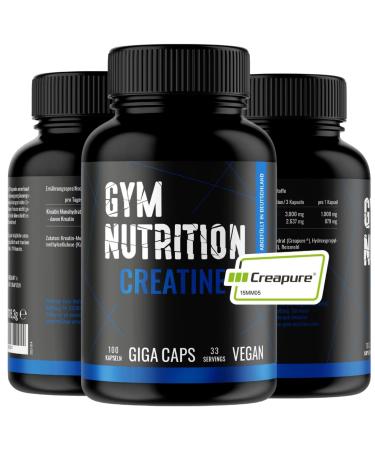 Premium (creatine) capsules CREAPURE CAPS -CREAPURE CREATIN CAPS high dose I 100% pure creapure - supply of the month vegan in Germany - Buy Online on GoSupps.com