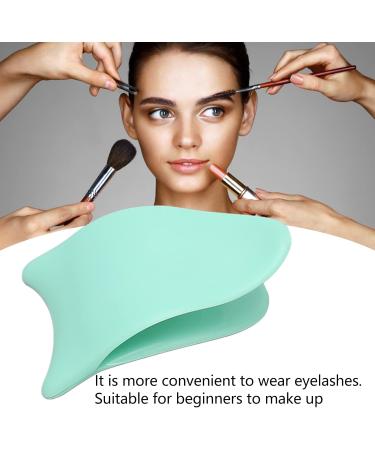 Lash Clip Applicator Green Plastic Curved Head Lash Clip Portable Daily Use Lashes Buddy Makeup Auxiliary Tool for Beginner and Professionals - Buy Online on GoSupps.com