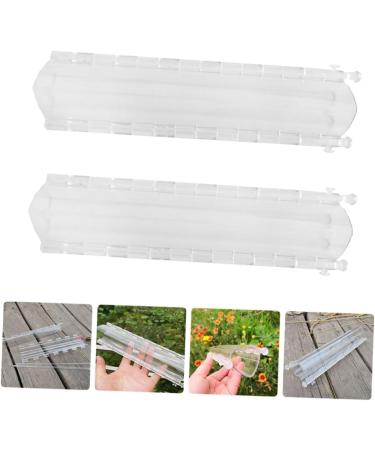 SUPVOX 2pcs Fruit Shaping Mold Watermelon Gardening Supplies Transparent Color 21x4cm - Buy Online on GoSupps.com