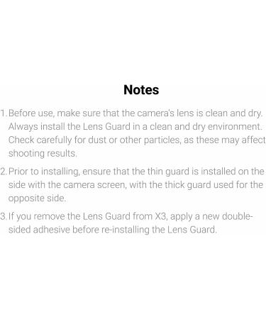 Insta360 X3 Sticky Lens Guards - Protect Your Lens with Durable Guards - Buy Online on GoSupps.com