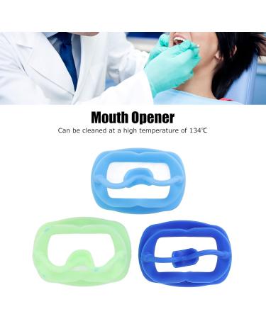 Nikusa Mund ffner - 3 Pieces Food-Grade Silicone Cheek Holder for Dentists & Orthodontists | Reusable & Safe Mouth Opener - Buy Online on GoSupps.com