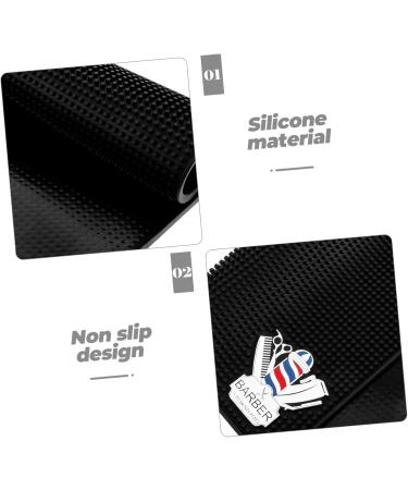 Barber tools barber supply clipper holder salon mats for hair stylist silicone barber mat silicone mat for hair tools barber organizer barber mats - Buy Online on GoSupps.com