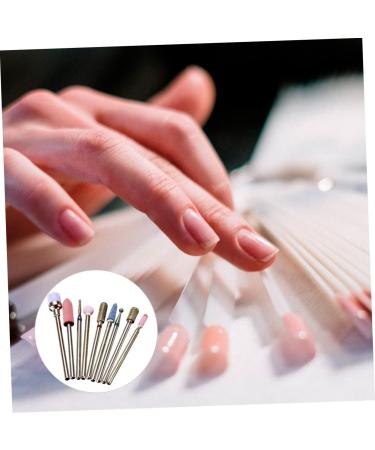 Ipetboom Water Dipper Nail Set Cuticle Drill Bits Nail Kits Nail Grinding Tool Nails Gel Manicure Kit Nail Grinding Headset Tool Nail Dip Kit Nail File Metal Nail Drill - Buy Online on GoSupps.com