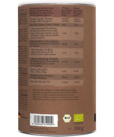  Harvest Republic HARVEST REPUBLIC Organic Whey Protein Powder with Chocolate Flavor | No Added Sugar | 350g Organic Whey Protein Powder | Whey Protein for Muscle Development | - Buy Online on GoSupps.com