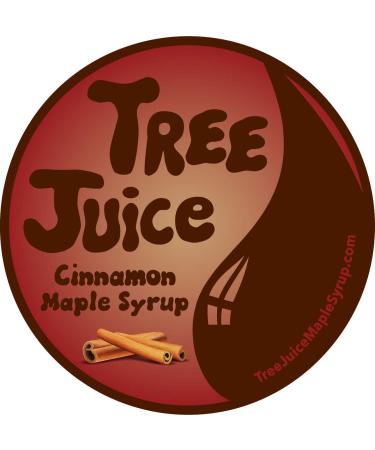 Tree Juice Cinnamon Maple Syrup - 100% Pure Grade A | All Natural, Non GMO, Vegan, Gluten Free | 12oz Bottle, Cinnamon Flavor | Paleo Friendly - Buy Online on GoSupps.com