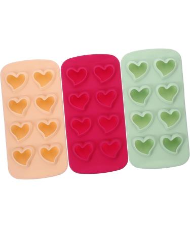 Zerodeko 6 Pcs Ice Cube Silicone Molds Chocolate Candy Fudge Molds Chocolate Mold Ice Tray Ice Box Soap 21X10.4X3cmx2pcs Assorted Colorx2pcs - Buy Online on GoSupps.com
