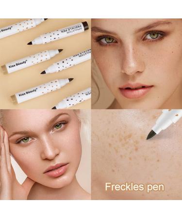 ROPALIA Freckle Pen - Long-Lasting Waterproof Makeup for Effortless Sunkissed Skin | 2 Colors Available - Natural Lifelike Fake Freckles Pen in A1 Soft Brown - Buy Online on GoSupps.com