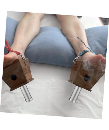 Lurrose 5-St Moxa Gel Holder | Rustproof Steel Moxa Burner & Moxibustion Tool for International Shipping - Buy Online on GoSupps.com