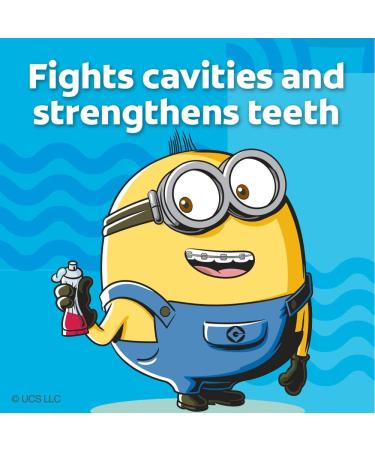Colgate Kids Minions Toothpaste 4.6oz - Gentle Cavity Protection for Children - Buy Online on GoSupps.com