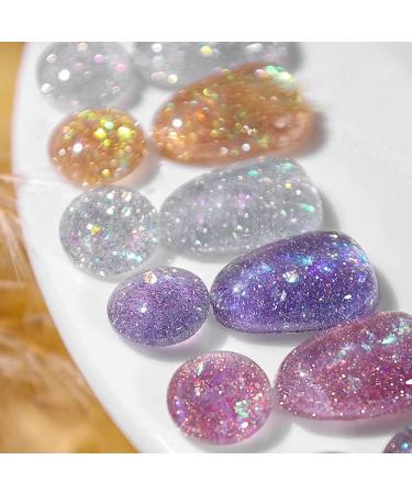 Diamond Gel Nail Varnish Nail Art Decoration Sequins Gel Nail Gel Nail Polish Nail Phototherapy Gel Glitter Nail Gel - (Color: 5) - Buy Online on GoSupps.com