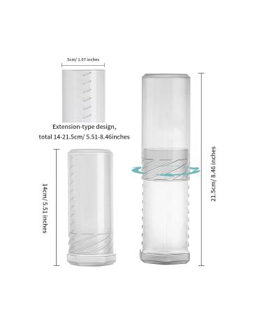 Generic Shaving Brush Travel Case - Perfect Gift Storage Container for Men - Buy Online on GoSupps.com