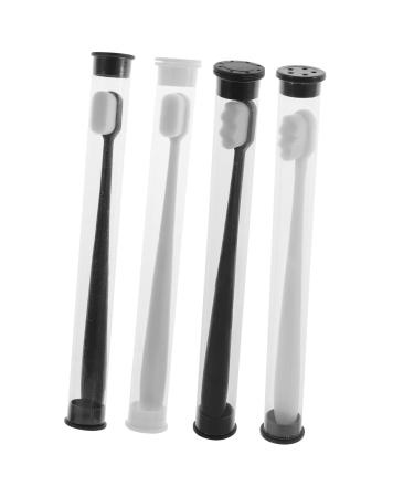 Frcolor 4 piece of soft toothbrush super soft bristle toothbrush for sensitive gums extra soft natural bristles Delicious peppermint candies Small toothbrush pp household child 1 piece (1 Pack)