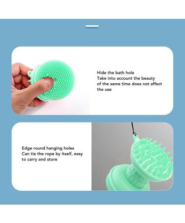Sonew Dual Head Facial Cleansing Brush | Silicone Scalp Scrubber & Exfoliator for Home & Travel | International Shipping - Buy Online on GoSupps.com