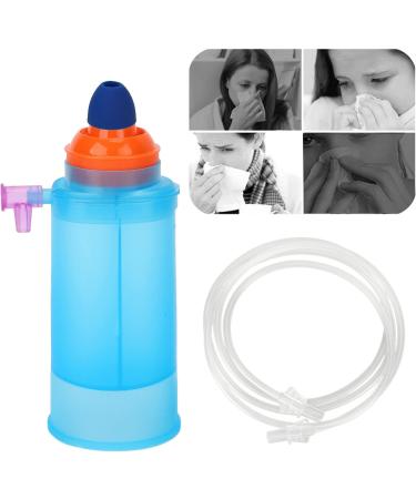 Professional Silicone Nasal Wash Bottle for Adult Home Use - Low Noise & Nebulized Fine Spray - Buy Online on GoSupps.com
