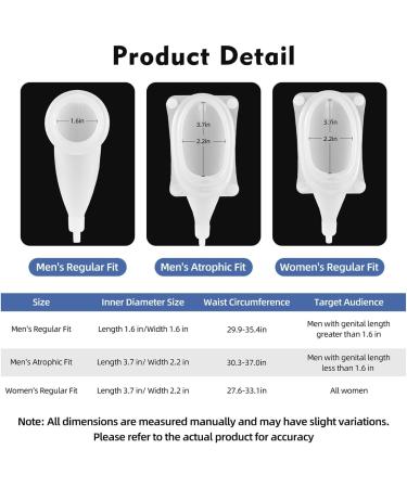 Portable Women's Urinal - Wearable Silicone Design with Urine Collection Bags | Skin-Friendly Odorless & Comfortable - Buy Online on GoSupps.com