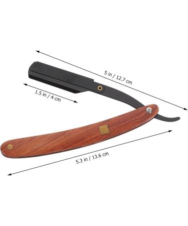 Shop Hapinary Handwalier: Safe Metal Razor Holder & Bamboo Manual Eyebrow Trimmer for Men - Premium Quality Cutlery - Buy Online on GoSupps.com