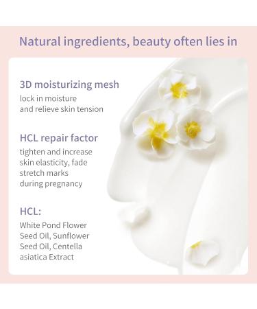NENNEKO Formula Massage Lotion for Stretch Marks Pregnancy Safe Maternity Moisturizer for Face & Body Softens Skin for All Skin Types - Buy Online on GoSupps.com