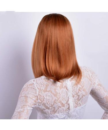 SHIYID Medium Long Two Tones Blonde Wig for Women - Heat Resistant Straight Silver White Synthetic Wig - Shop Now! - Buy Online on GoSupps.com